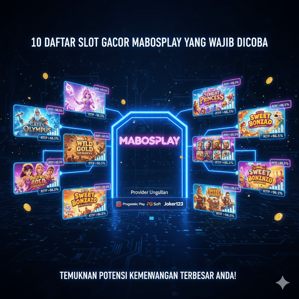 10 Daftar Slot Gacor Mabosplay yang Wajib Dicoba